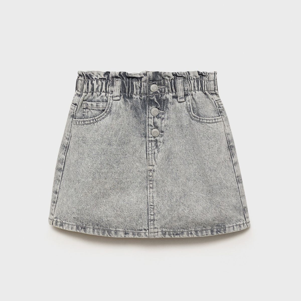 MANGO KIDS - Falda Paperbag Niña Algodón Mango Kids