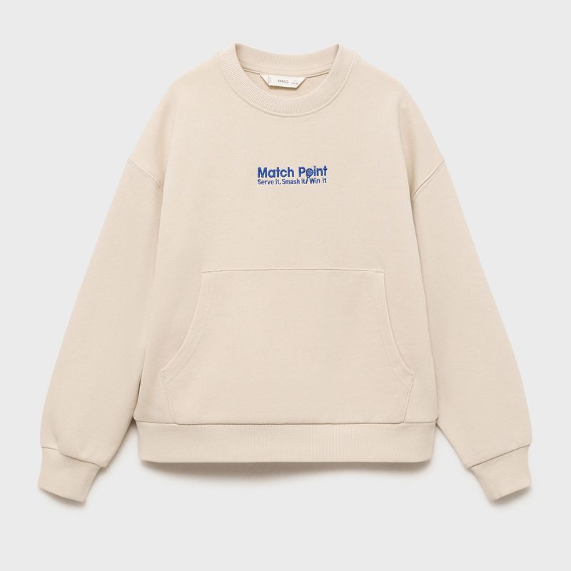 MANGO KIDS - Polera Niña Algodón Mango Kids