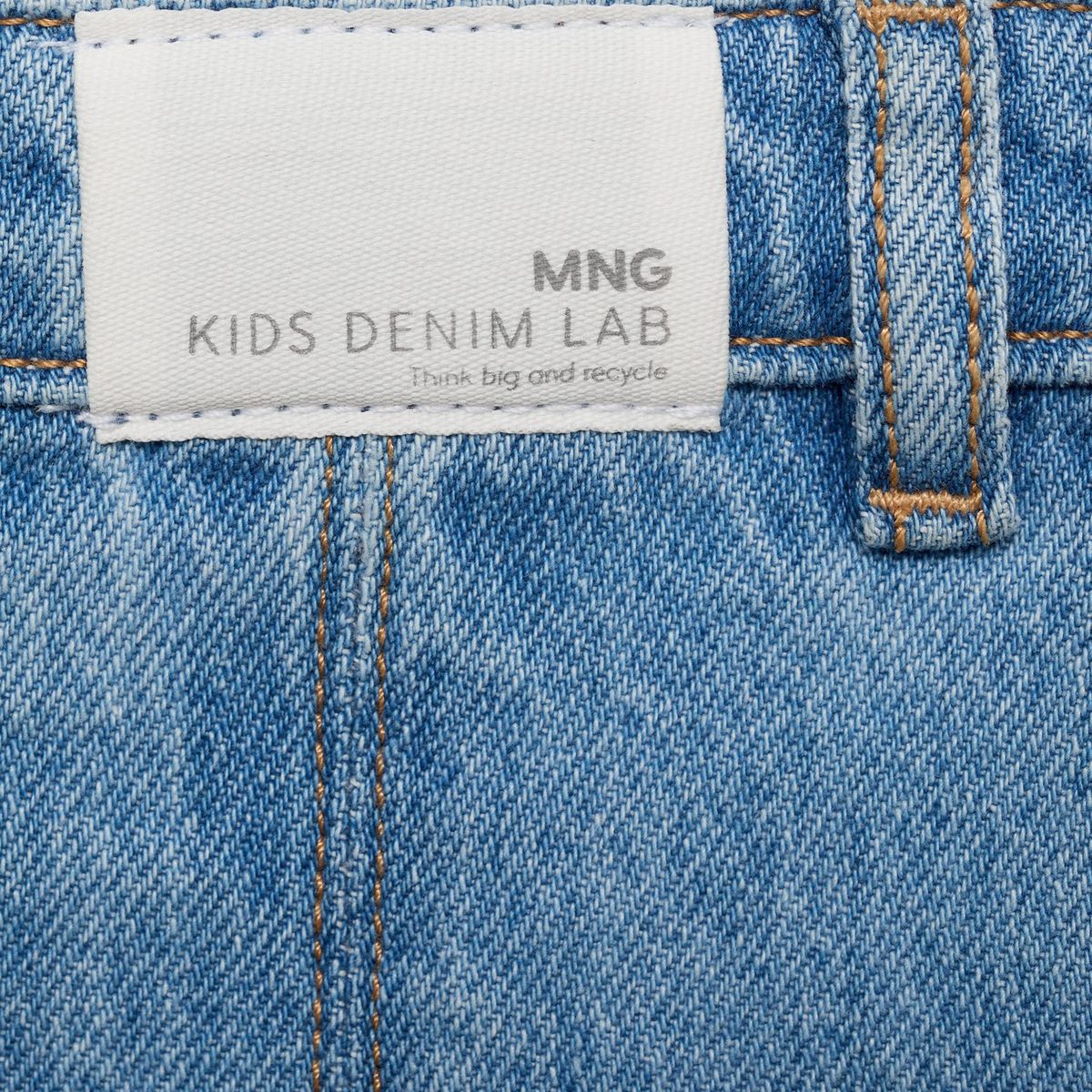 MANGO KIDS - Falda Pliegues Niña Algodón Mango Kids