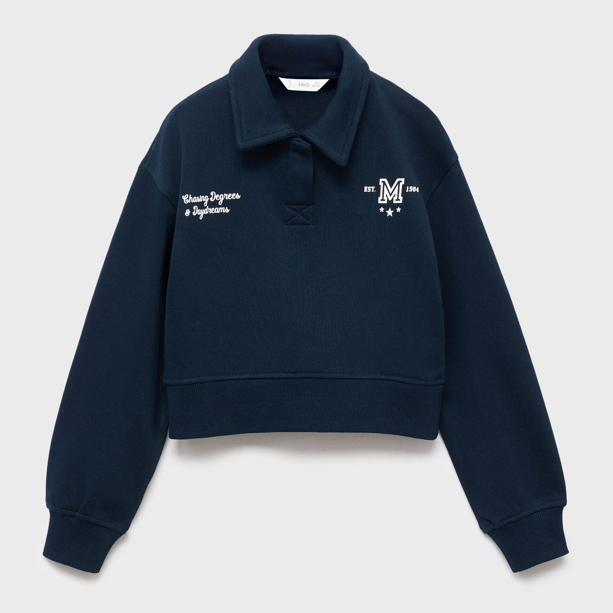 MANGO KIDS - Polera Niña Algodón Mango Kids