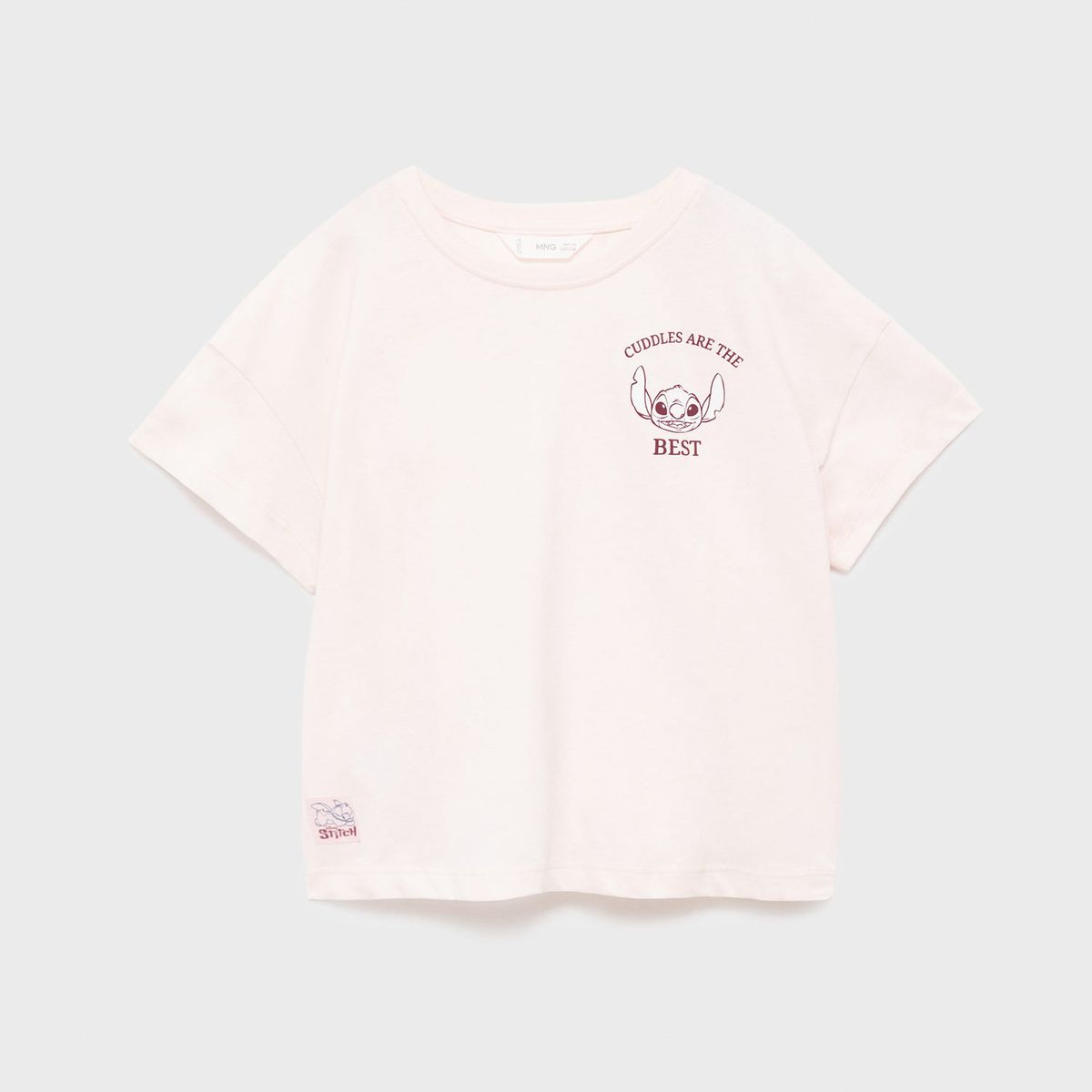 MANGO KIDS - Polo Niña Manga Corta Algodón Lilo Y Stitch Mango Kids