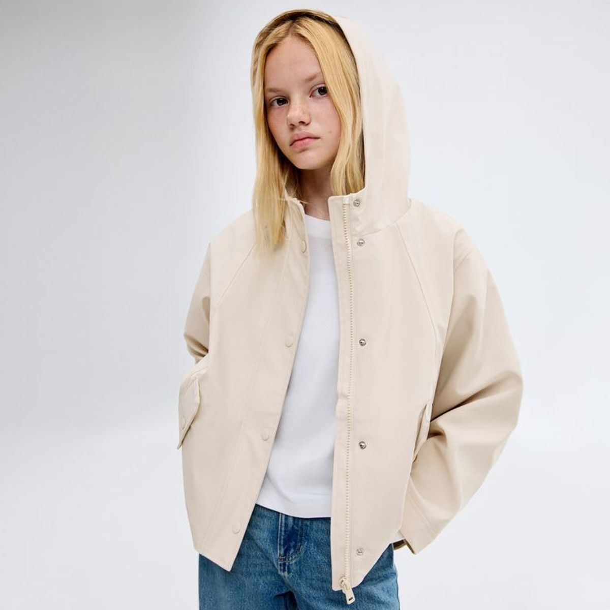 MANGO KIDS - Casaca Cortaviento Niña Mango Kids