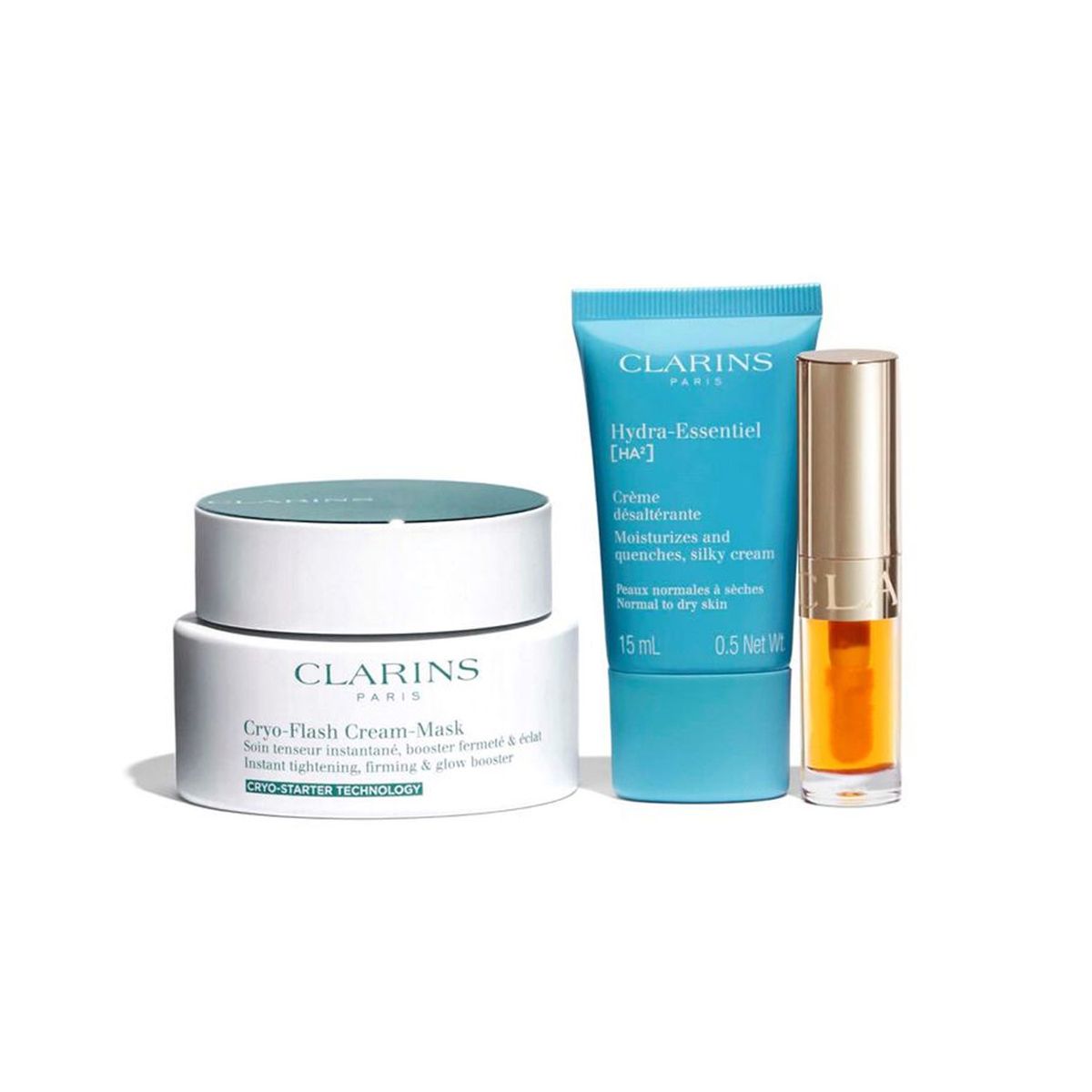 CLARINS - Clarins Cryo-flash Radiance Routine Holiday Set