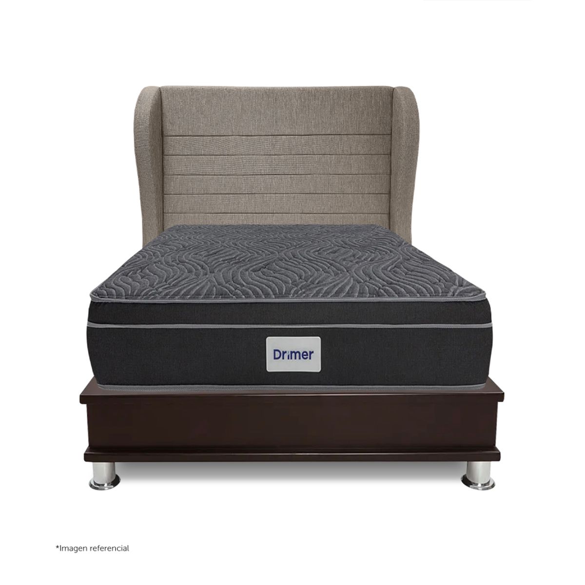 DRIMER - Dormitorio Oporto Ventus King Bretanna Beige