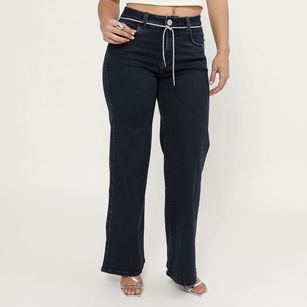 MOSSIMO - Jean Straight Tiro Medio Mujer Mossimo