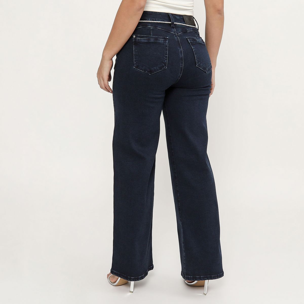 MOSSIMO - Jean Straight Tiro Medio Mujer Mossimo