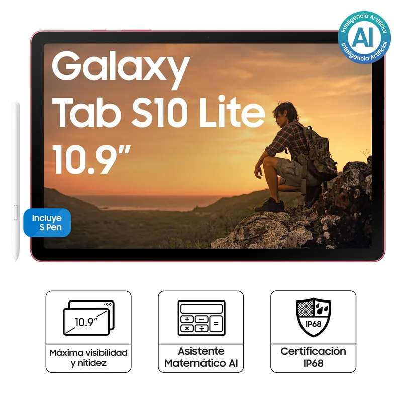 SAMSUNG - Tablet Samsung Galaxy Tab S10 Lite 6GB 128GB 10.9