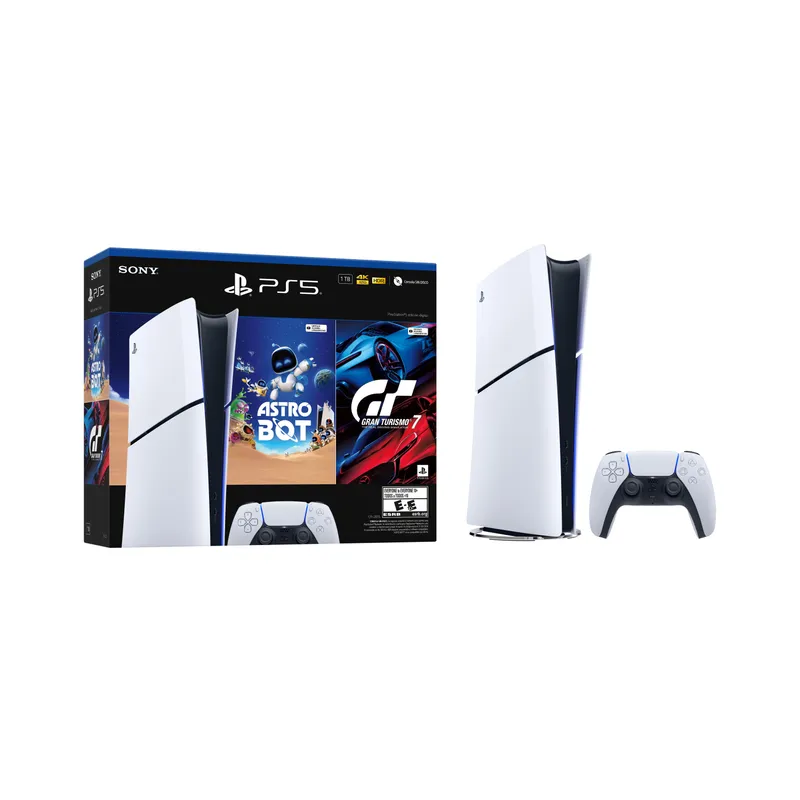 SONY - Consola Ps5 Digital + Astro Bot + Gran Turismo 7