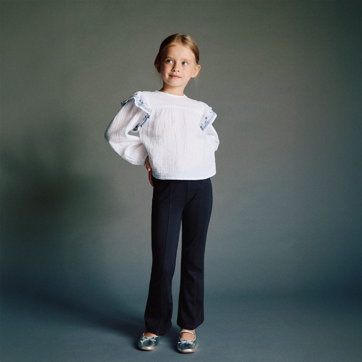 MANGO KIDS - Blusa Niña Algodón Mango Kids