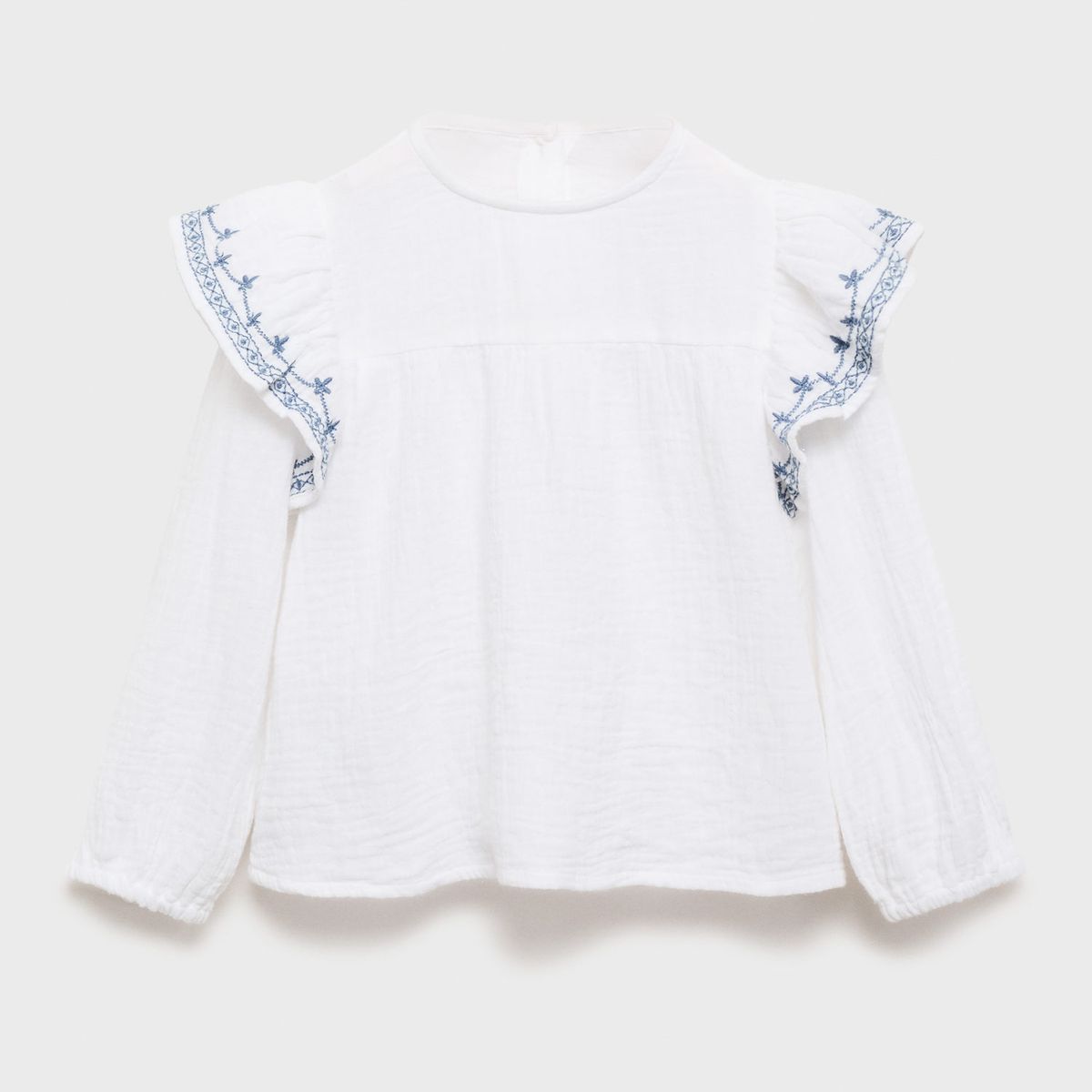 MANGO KIDS - Blusa Niña Algodón Mango Kids