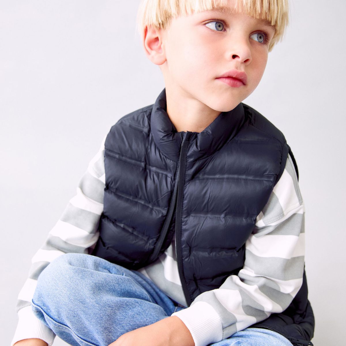 MANGO KIDS - Chaleco Bebé Niño Mango Kids