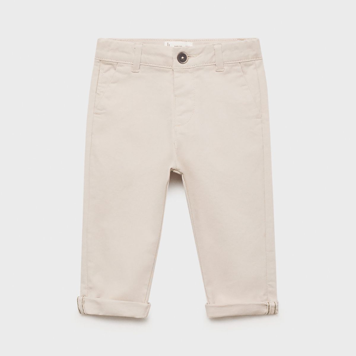 MANGO KIDS - Pantalón Bebé Niño Algodón Mango Kids