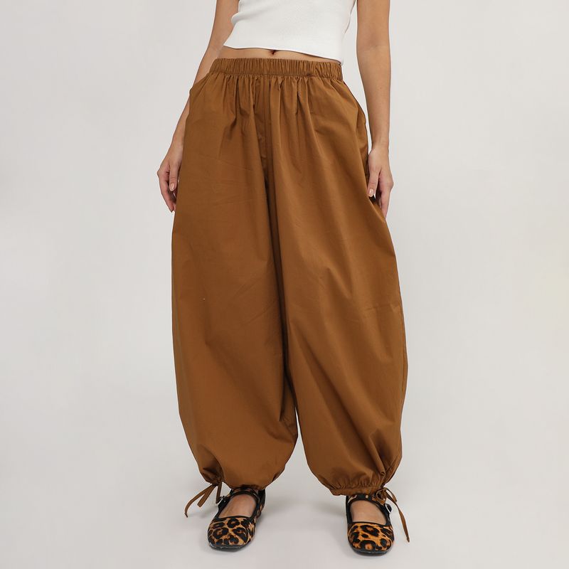 SYBILLA - Pantalón Balloon Mujer Sybilla