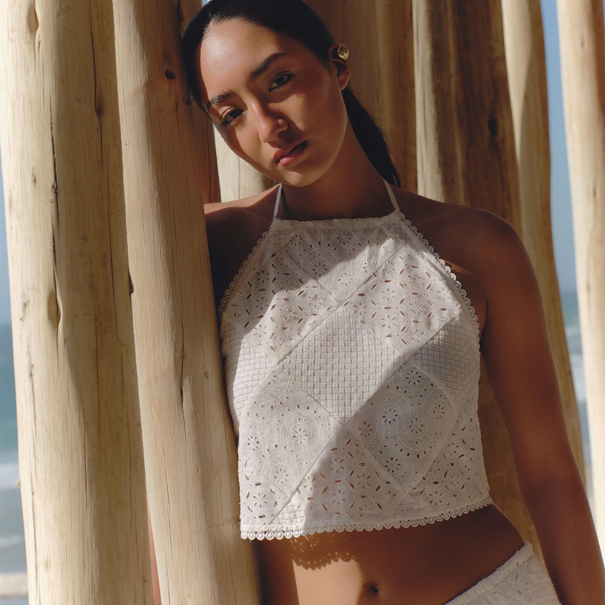 SYBILLA - Top Halter Mujer Sybilla x Half Naked