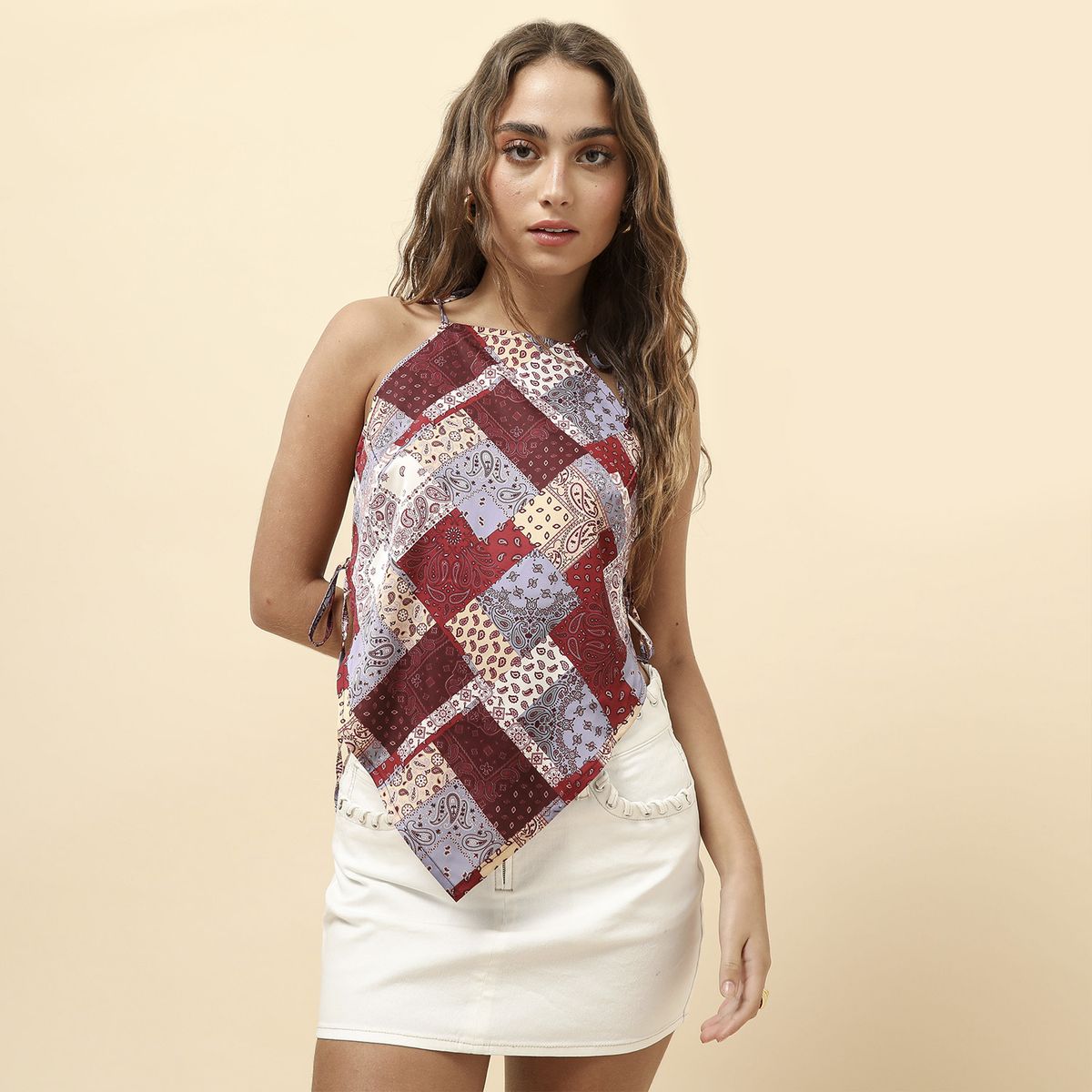 SYBILLA - Top Sin Mangas Mujer Sybilla x Half Naked