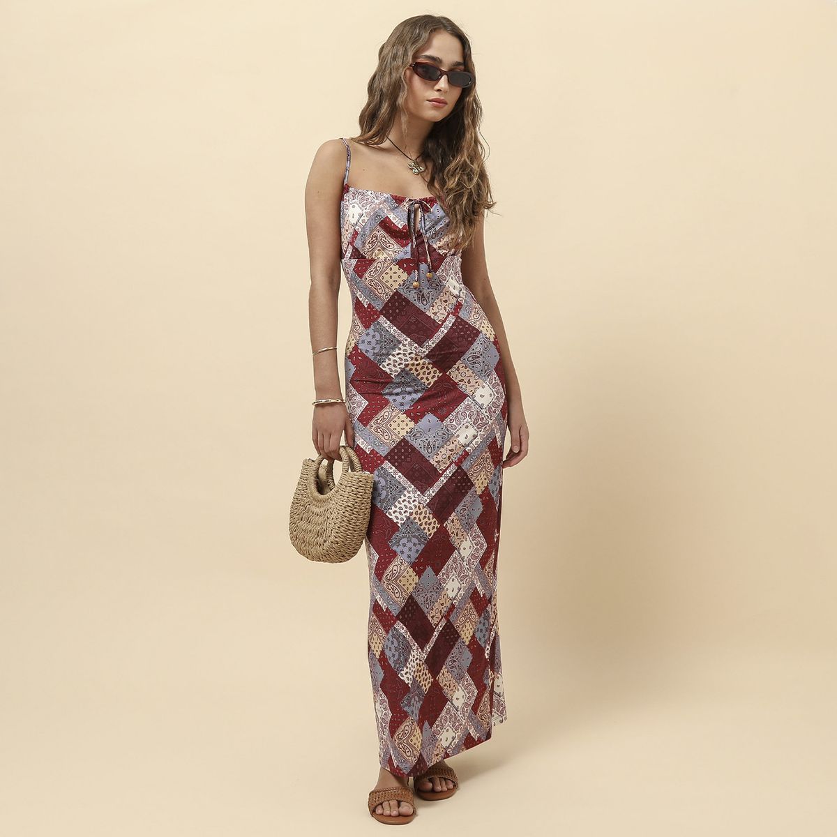 SYBILLA - Vestido Largo Mujer Sybilla x Half Naked