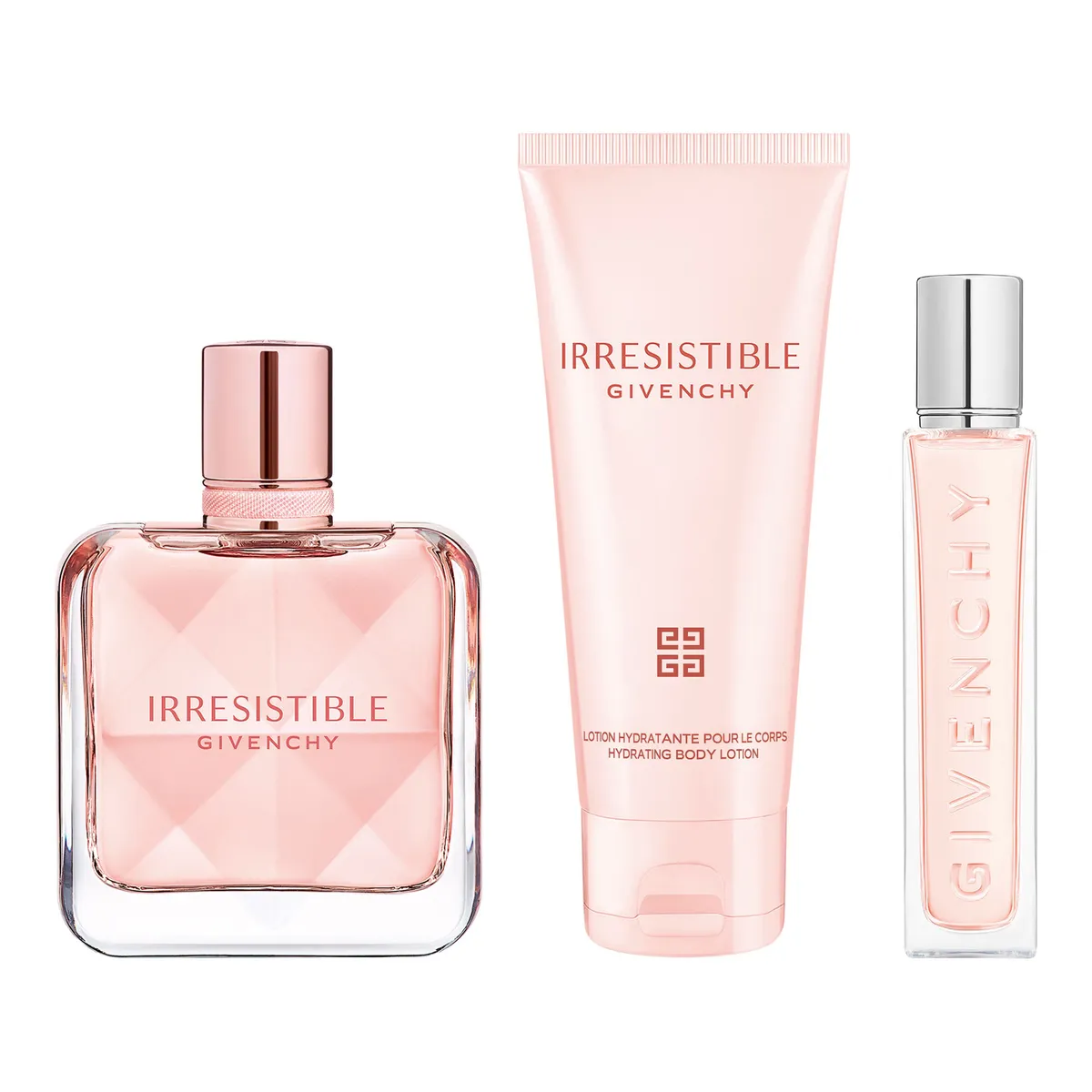 GIVENCHY - Set Irresistible Eau De Parfum 50 Ml + Body Lotion 75 Ml + Travel Spray 12.5 Ml