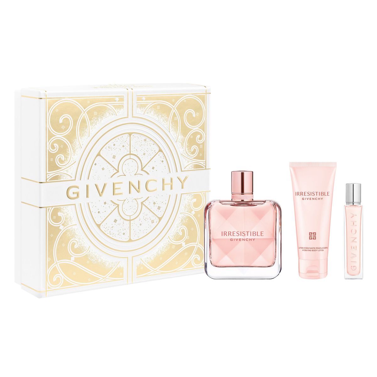 GIVENCHY - Set Irresistible Eau De Parfum 80 Ml + Body Lotion 75 Ml + Travel Spray 12.5 Ml