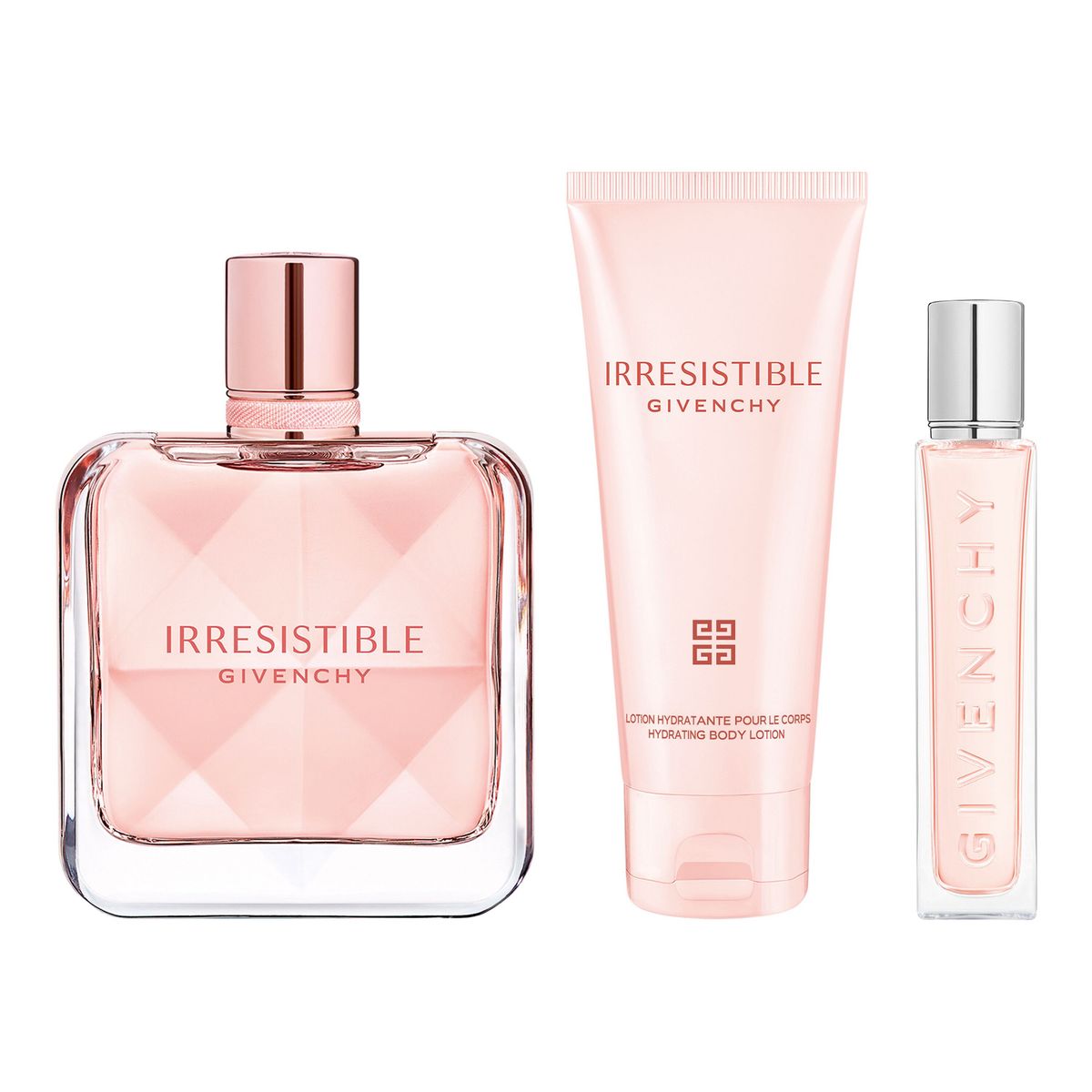 GIVENCHY - Set Irresistible Eau De Parfum 80 Ml + Body Lotion 75 Ml + Travel Spray 12.5 Ml