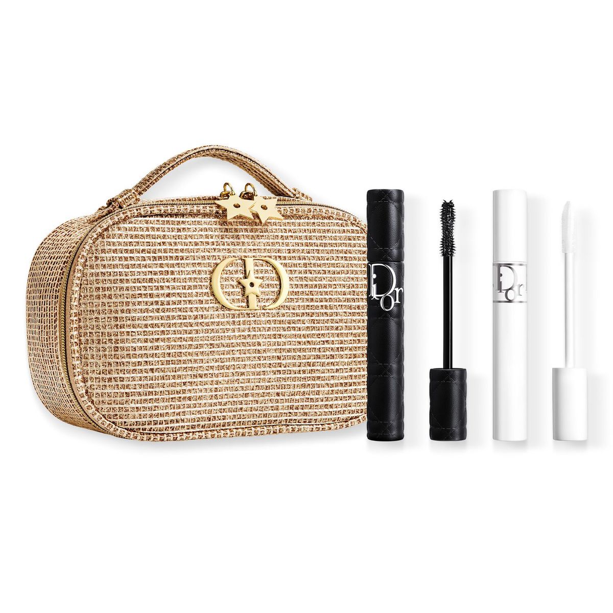 DIOR - Set Dior Mascara De Pestañas Diorshow Over Volume 090 + Diorshow Maximizer + Neceser