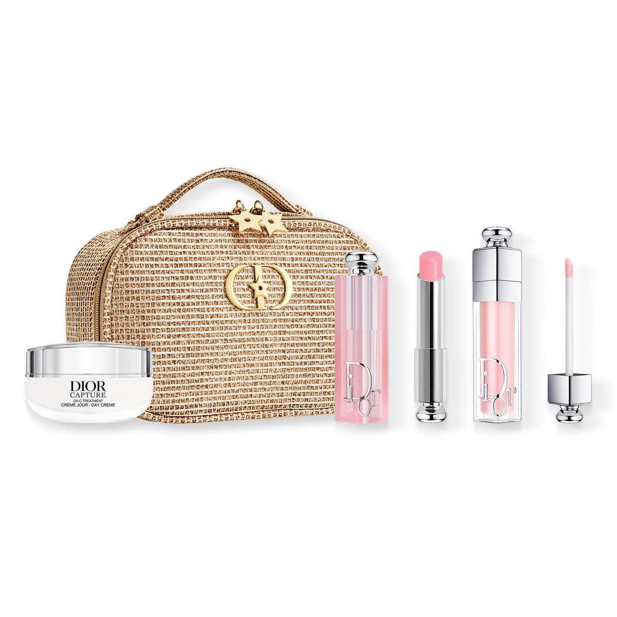 DIOR - Set Dior Lip Maximizer 001 + Lip Glow Balm 001 + Capture Crem 15 Ml + Neceser