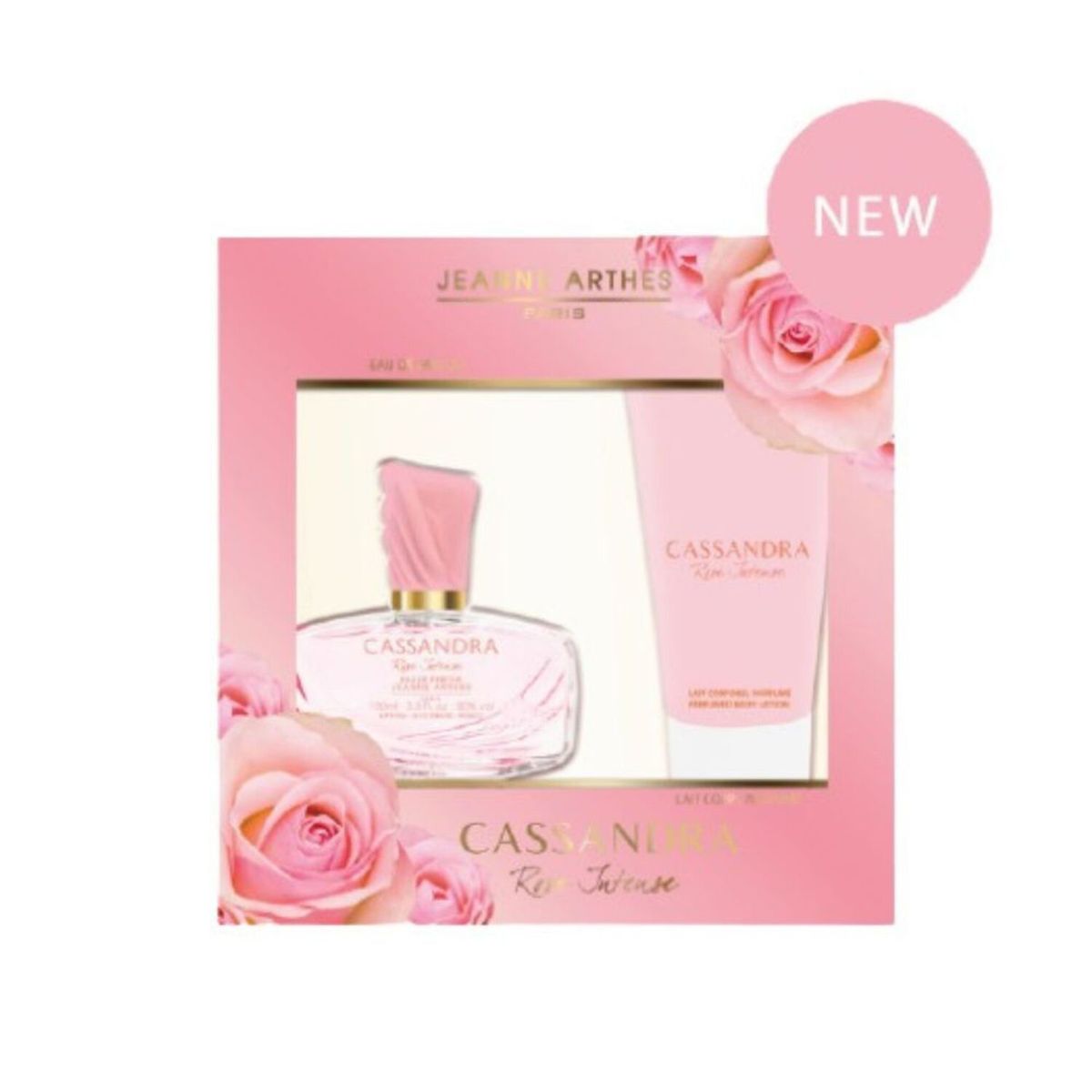 JEANNE ARTHES - Estuche Cassandra Rose Intense Edp 100 Ml + Loción Corporal 150 Ml