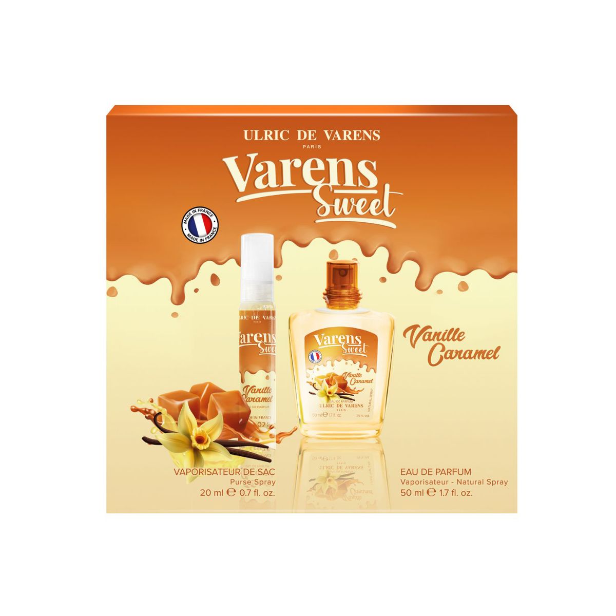 ULRIC DE VARENS - Estuche Varens Sweet Vanille Caramel Edp 50 Ml + Purse Spray 20 Ml