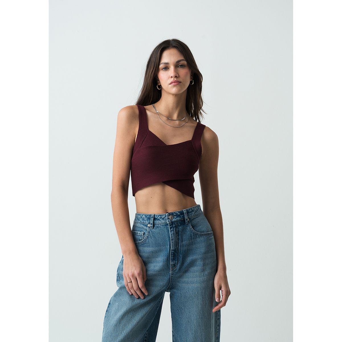 NAF NAF - Top Sin Mangas Mujer Naf Naf