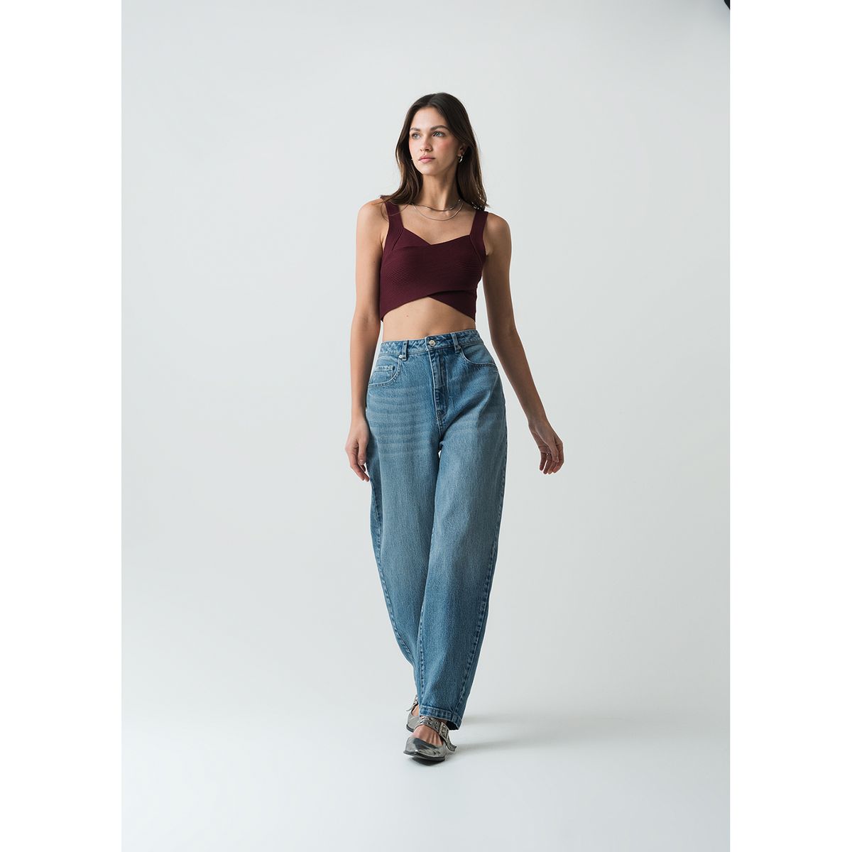 NAF NAF - Top Sin Mangas Mujer Naf Naf