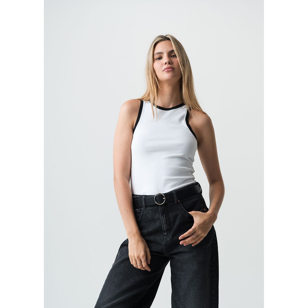 NAF NAF - Top Sin Mangas Mujer Naf Naf