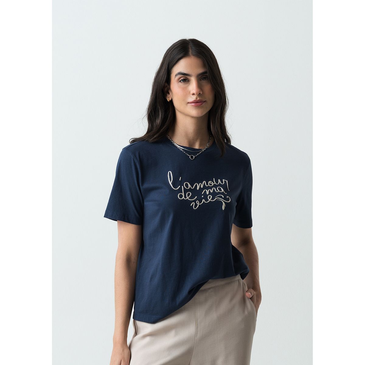 NAF NAF - Polo Manga Corta Mujer Naf Naf