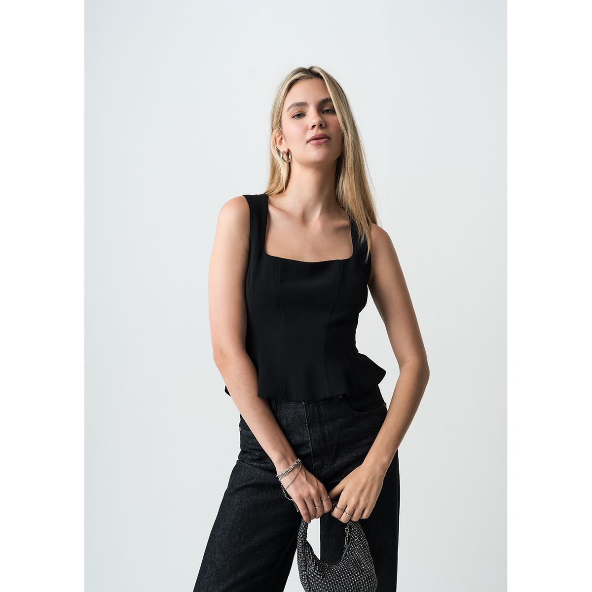 NAF NAF - Top Sin Mangas Mujer Naf Naf