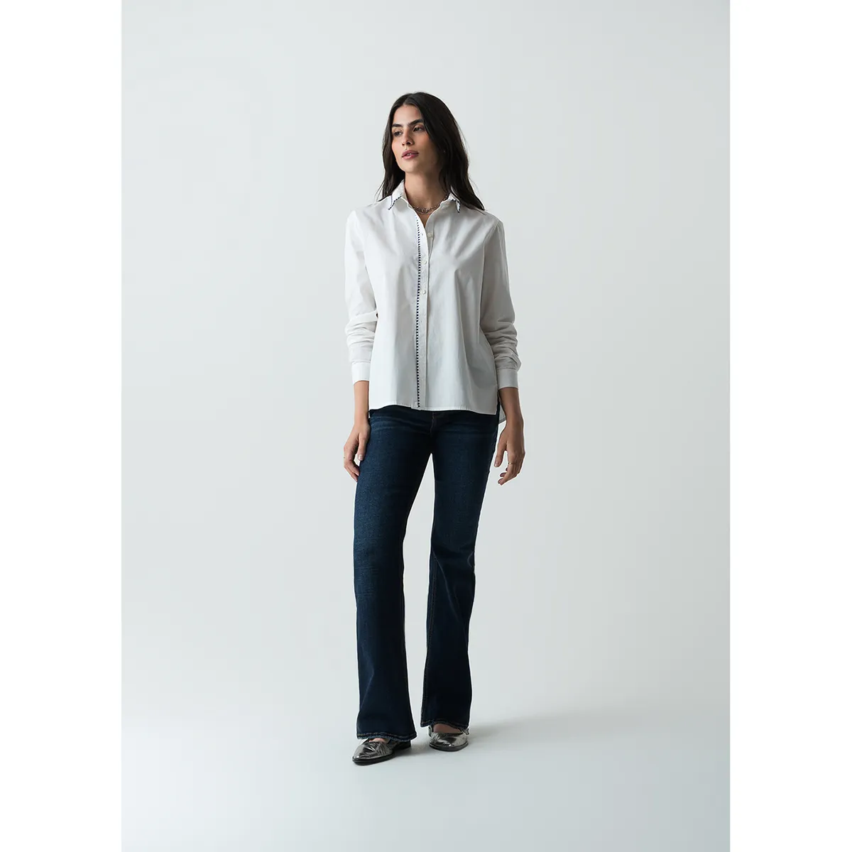 NAF NAF - Blusa Manga Larga Mujer Naf Naf