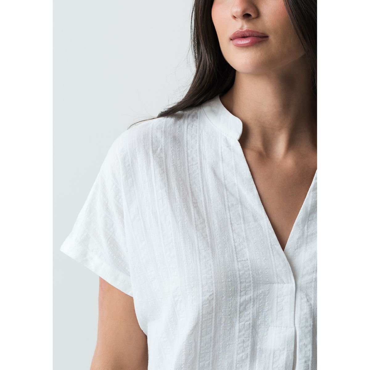 NAF NAF - Blusa Manga Corta Mujer Naf Naf