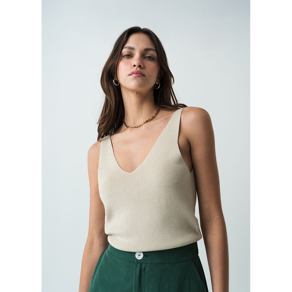 NAF NAF - Top Sin Mangas Mujer Naf Naf