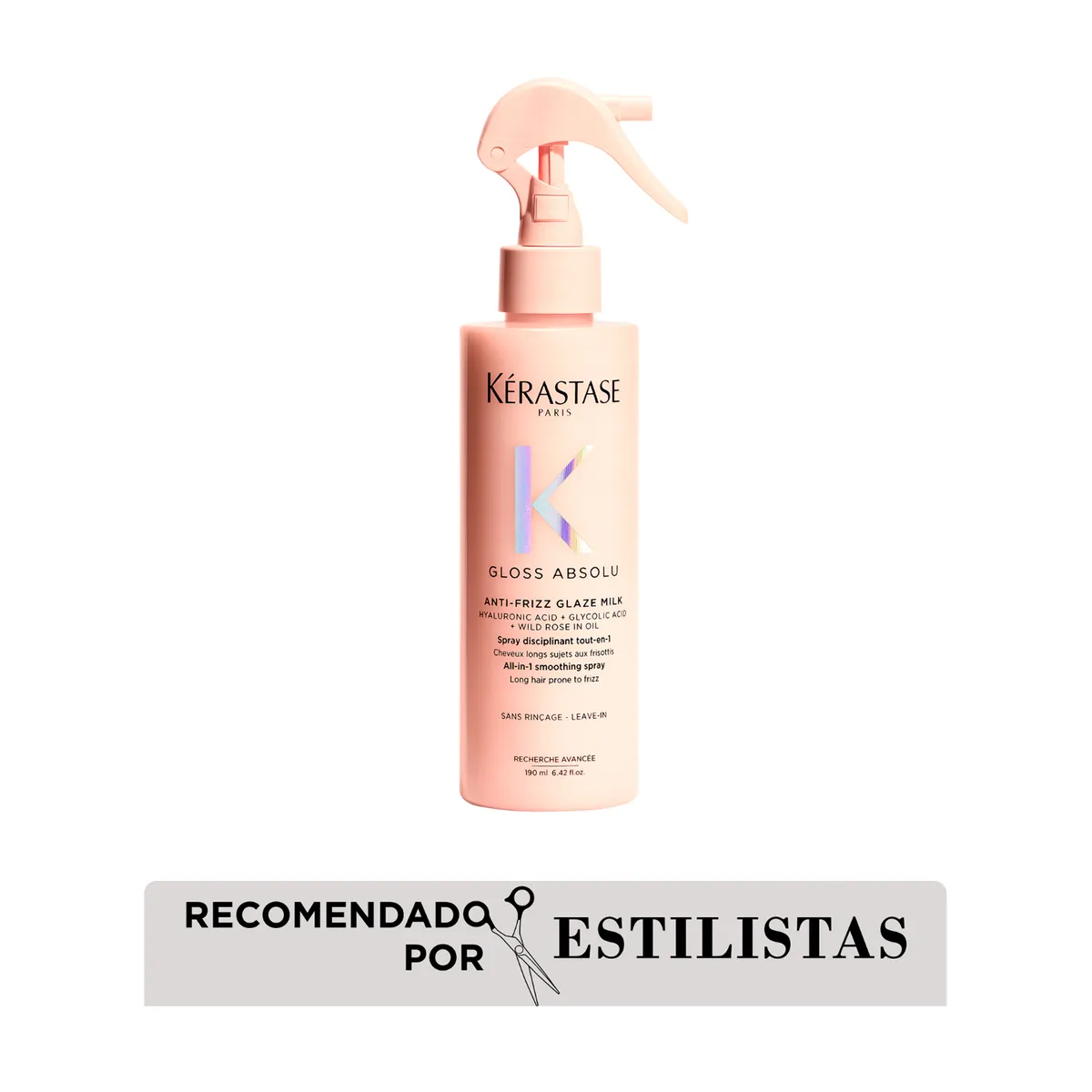 KERASTASE - Spray Kérastase Gloss Absolu Anti-frizz Y Protector Térmico 190ml
