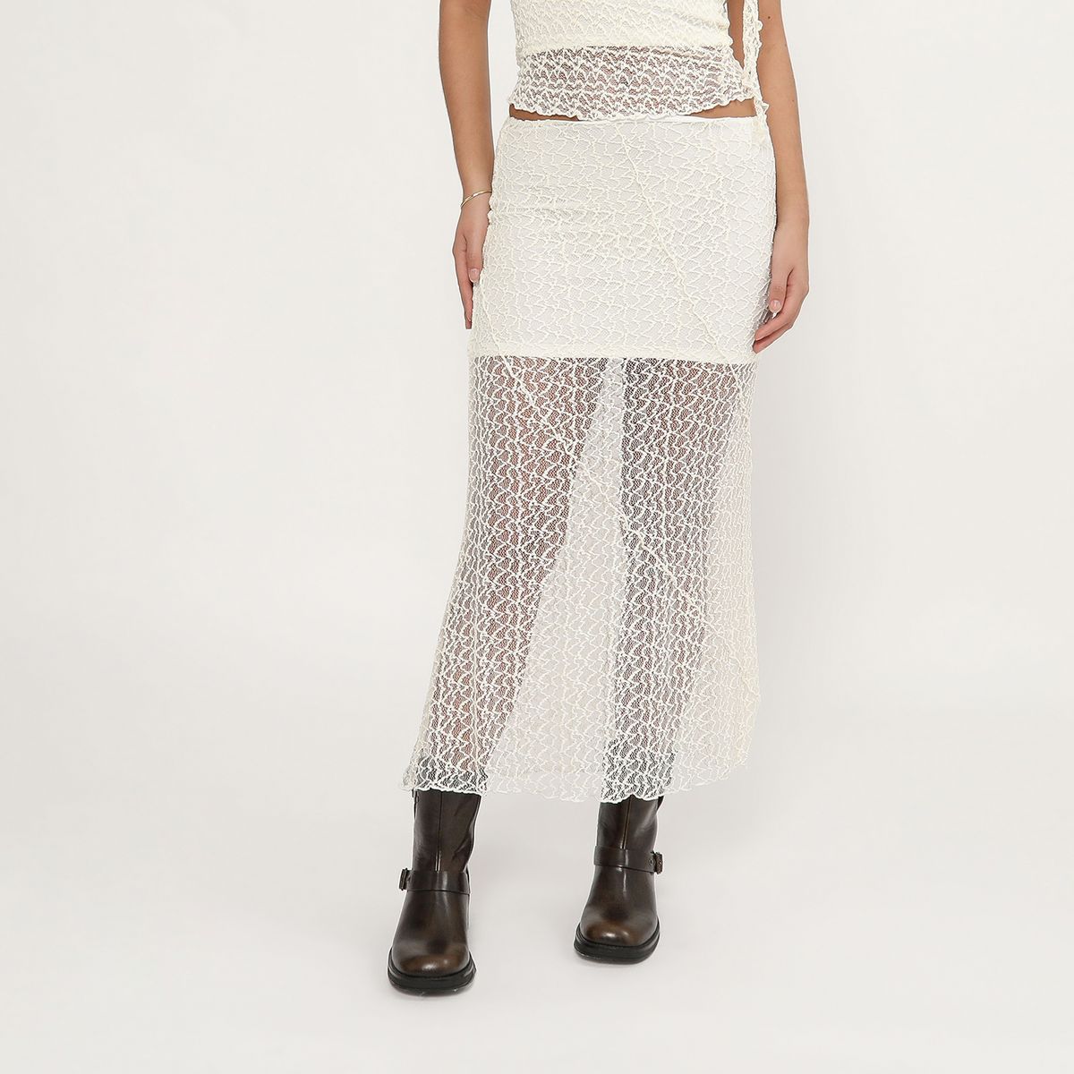 DENIMLAB - Falda Larga Mujer Denimlab