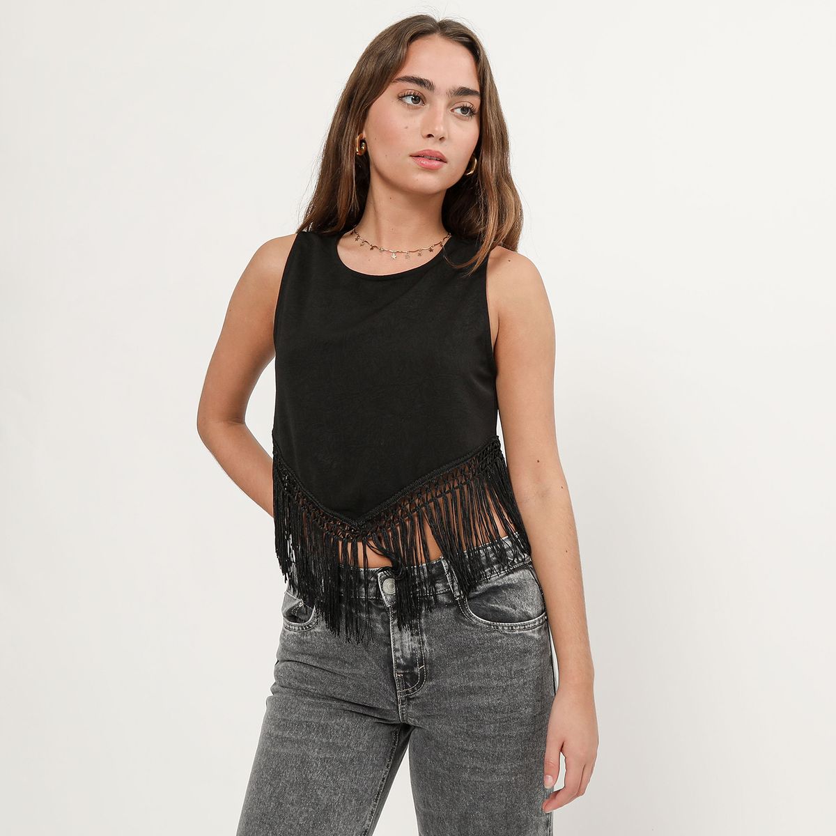 DENIMLAB - Top Sin Mangas Mujer Denimlab