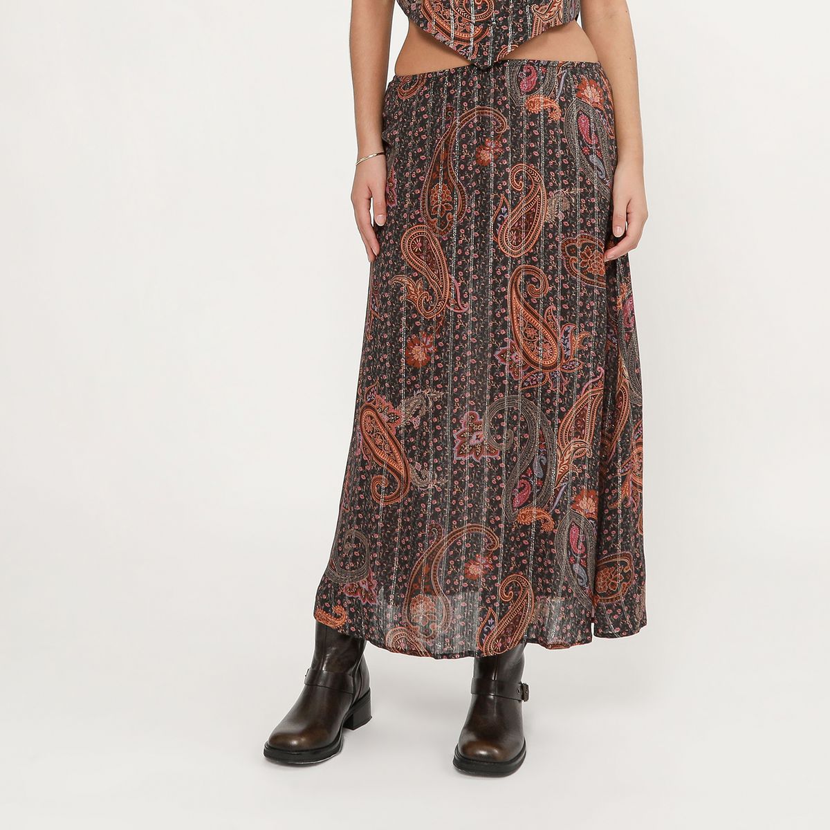 DENIMLAB - Falda Larga Mujer Denimlab