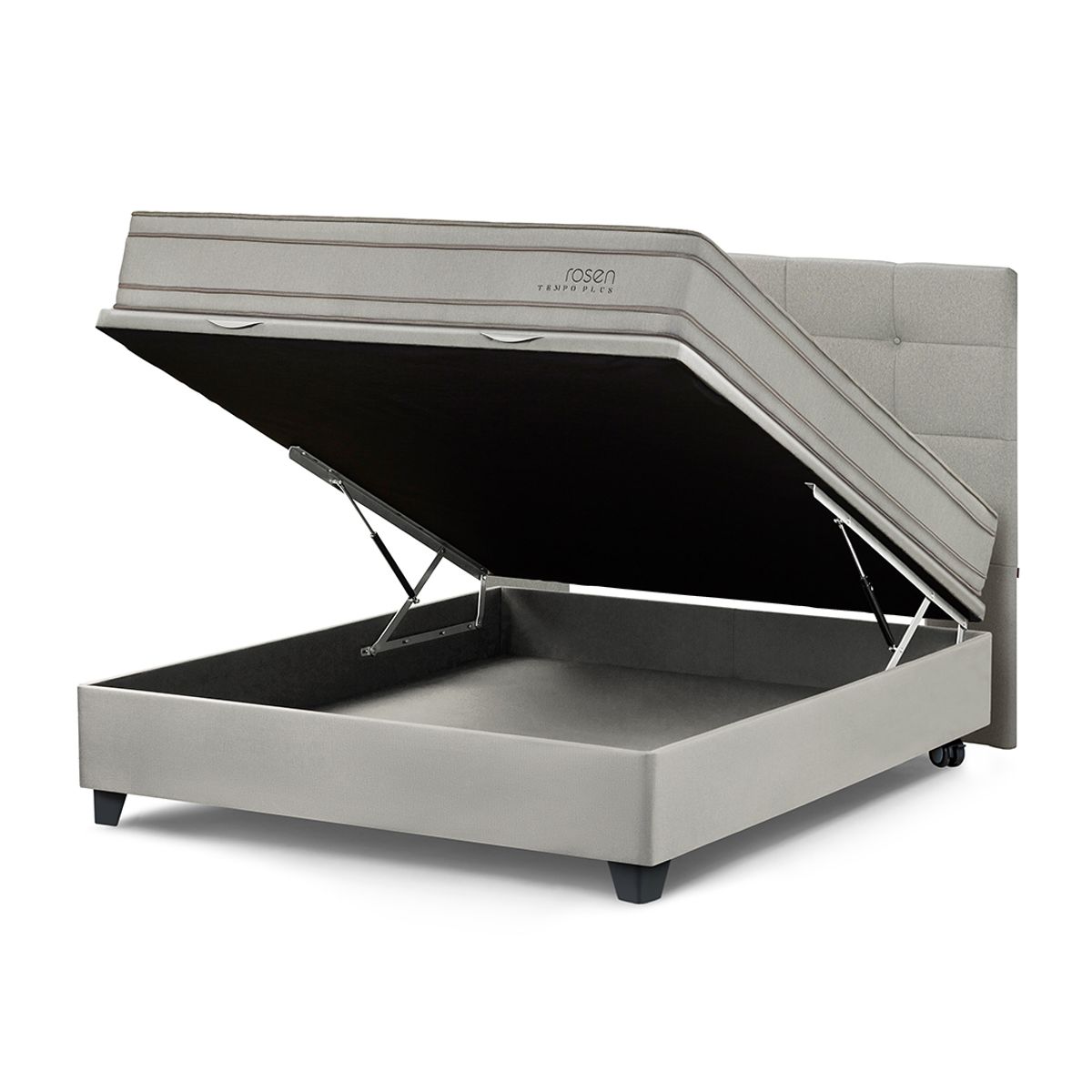 ROSEN - Dormitorio Boxet Tempo Plus Issey Niebla Queen