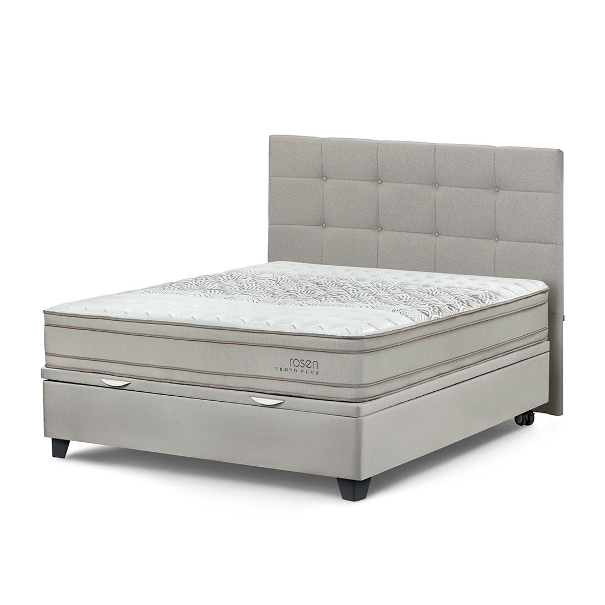 ROSEN - Dormitorio Boxet Tempo Plus Issey Niebla Queen