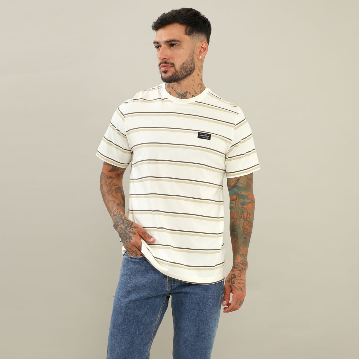 HUNTINGTON - Polo 100% Algodón Manga Corta Huntington