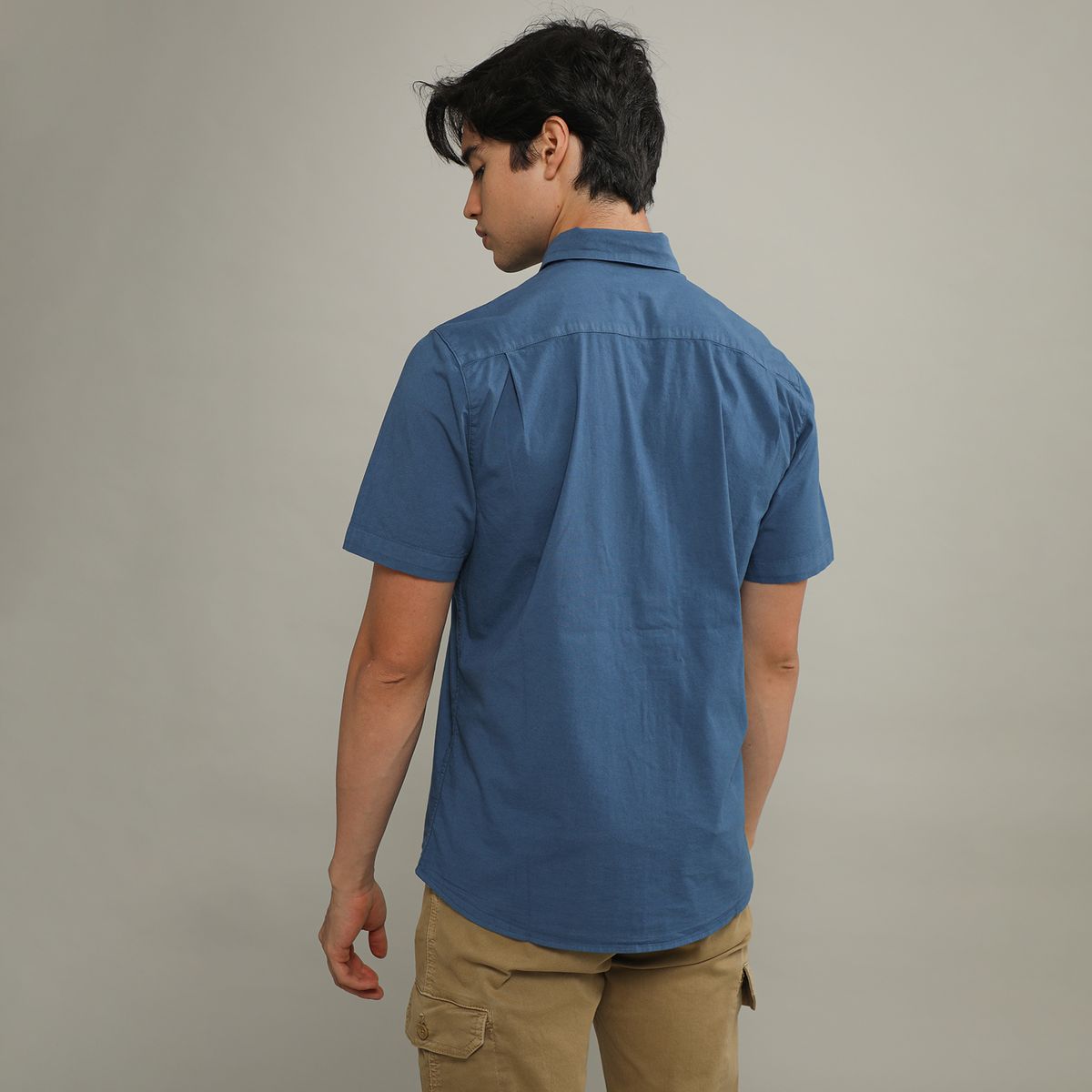  - Camisa Algodón Regular Fit Manga Larga Hombre Huntington