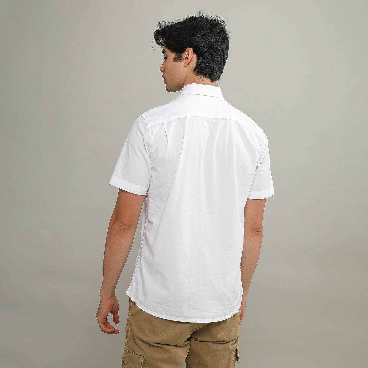  - Camisa Algodón Regular Fit Manga Larga Hombre Huntington