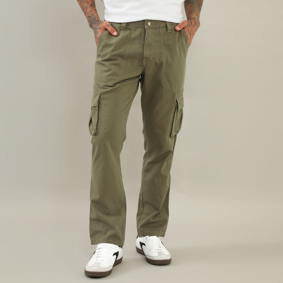HUNTINGTON - Pantalón Regular Fit Casual Hombre Huntington