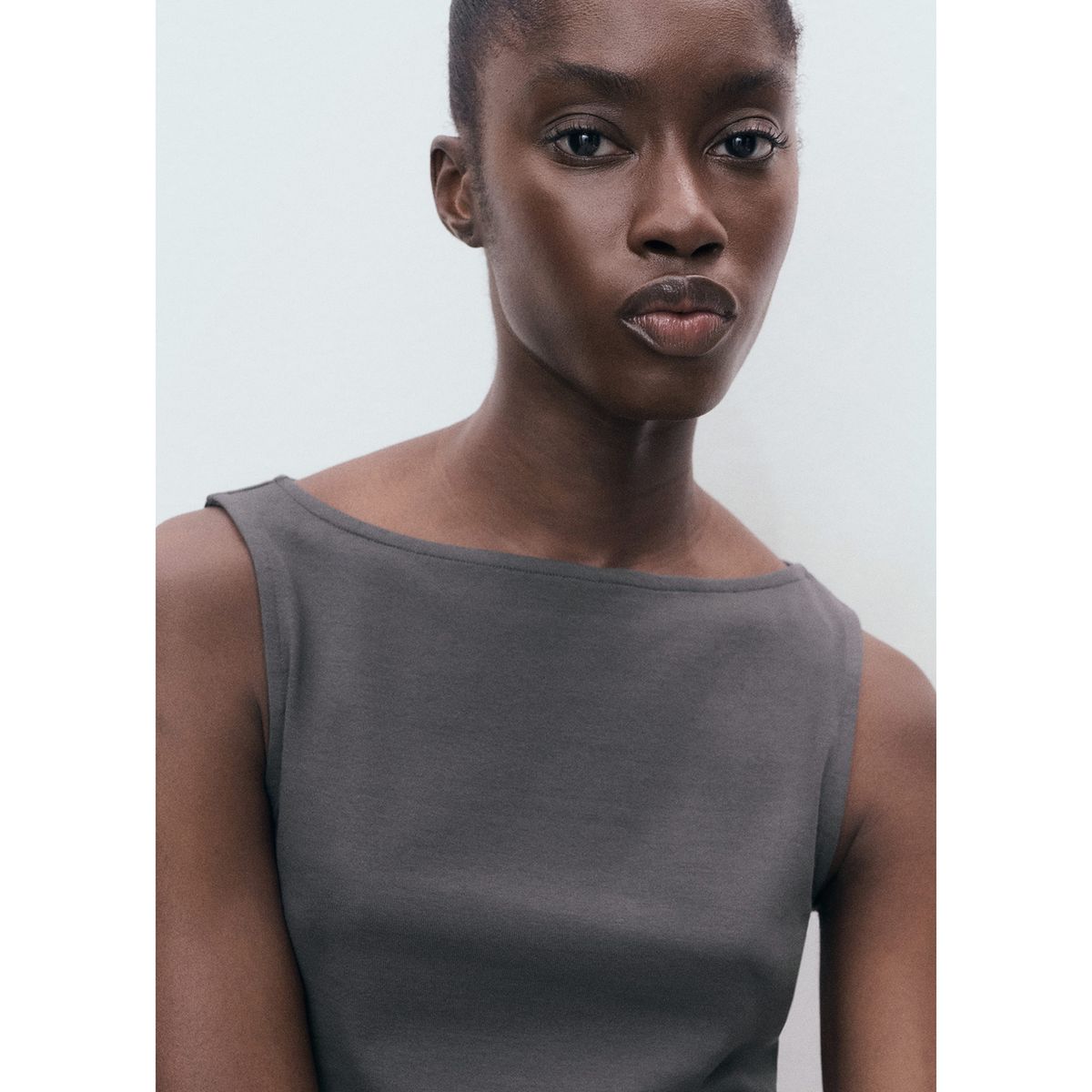 MANGO - Top Strapless Mujer Mango