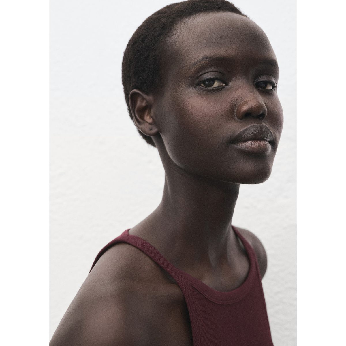 MANGO - Top Sin Mangas Mujer Mango