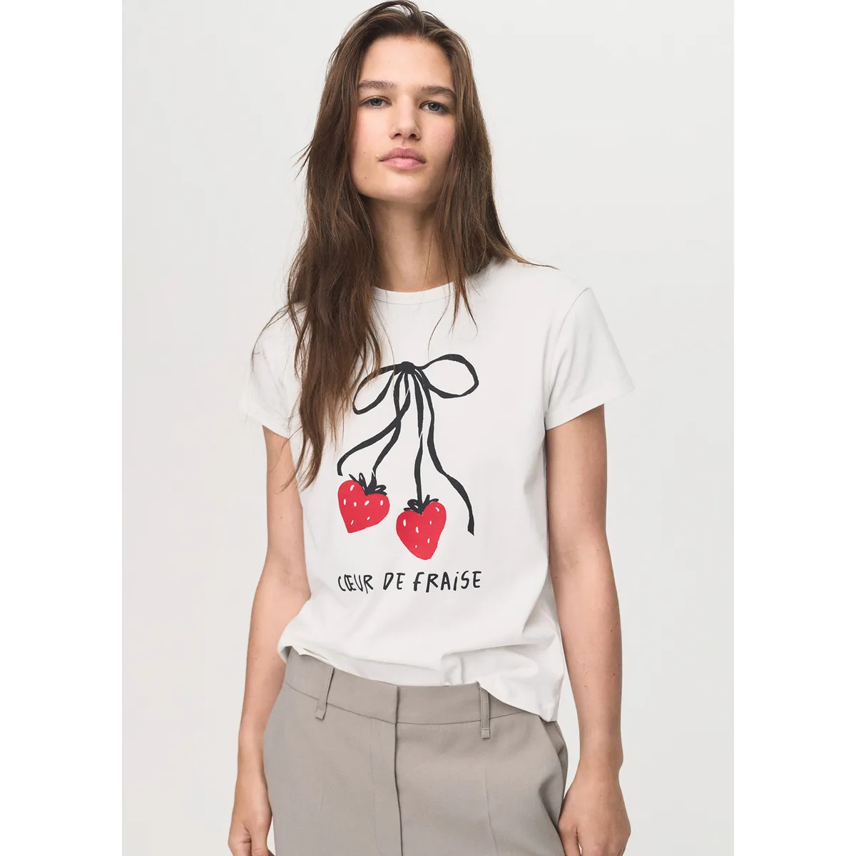 MANGO - Polo Manga Corta 100% Algodón Mujer Mango