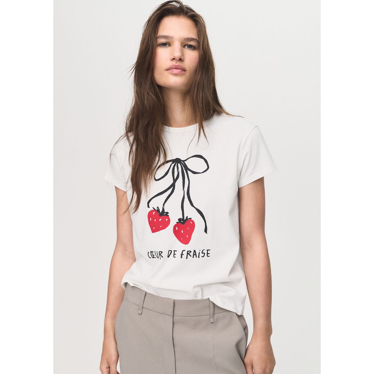 MANGO - Polo Manga Corta 100% Algodón Mujer Mango