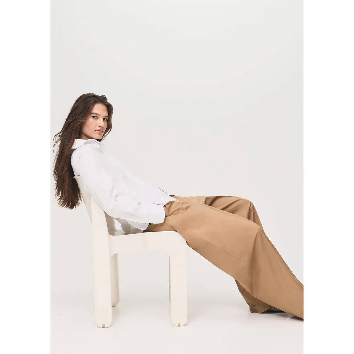 MANGO - Blusa Slim Fit Mujer Mango